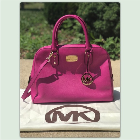 Michael Kors Handbags - Hot pink Michael Kors Bag